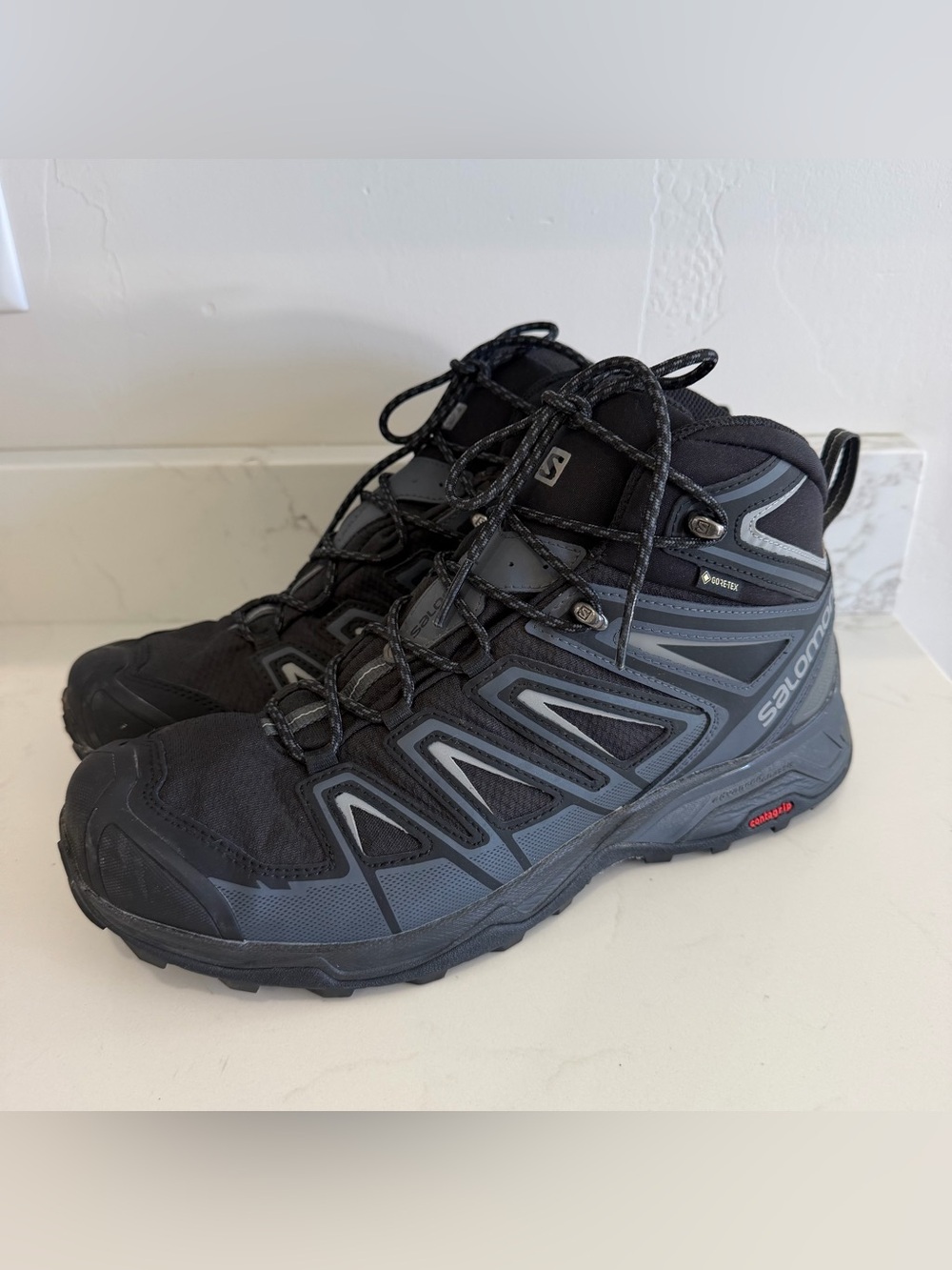 Salomon X Ultra 3 Mid GTX Mens 12 Hiking Shoes Goretex Boots 401293 Waterproof